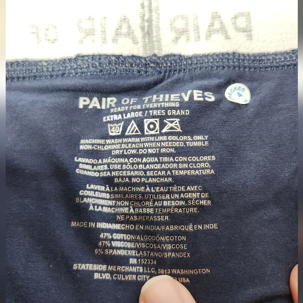 Men's Underwear Trio - Pair Of Thieves - XL